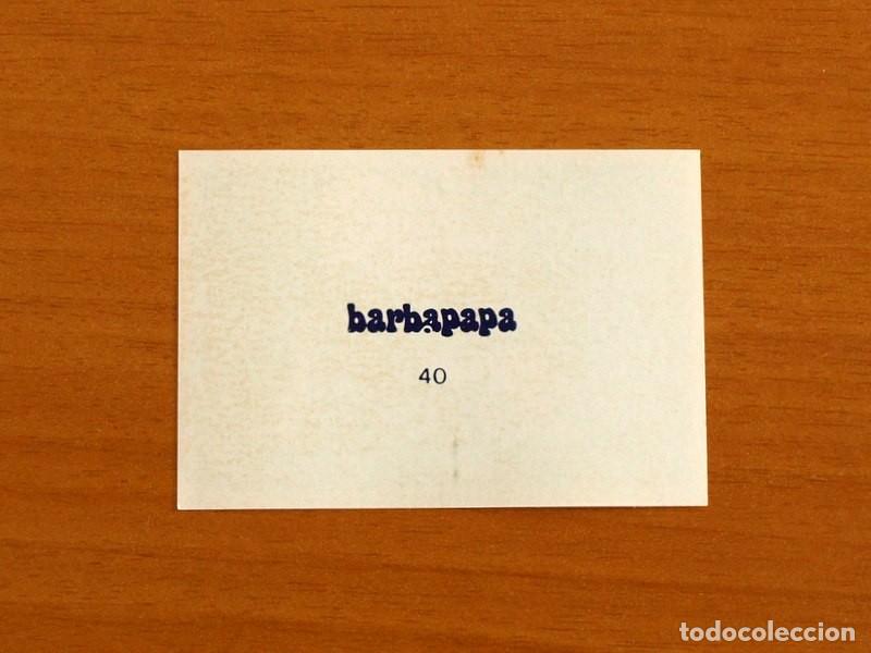 Coleccionismo cromos antiguos: Barbapapa - N&ordm; 40 - Ediciones Quelcom A&ntilde;o 1978 - Nunca Pegado - Foto 2