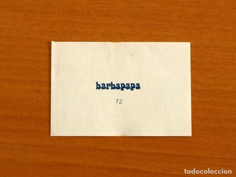 Coleccionismo cromos antiguos: Barbapapa - N&ordm; 72 - Ediciones Quelcom A&ntilde;o 1978 - Nunca Pegado - Foto 2
