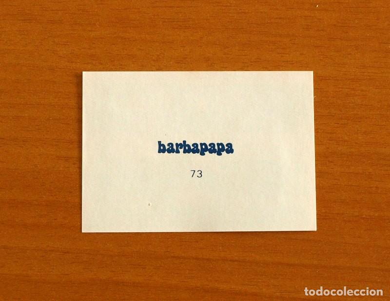 Coleccionismo cromos antiguos: Barbapapa - N&ordm; 73 - Ediciones Quelcom A&ntilde;o 1978 - Nunca Pegado - Foto 2