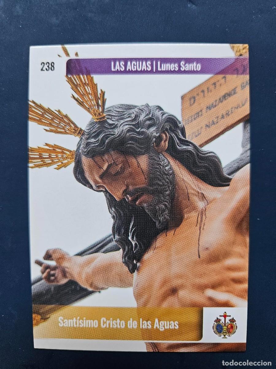Sammeln alte Sammelbilder: N&ordm; 238 STMO CRISTO DE LAS AGUAS LAS AGUAS HOLY CARDS SEMANA SANTA SEVILLA 2026