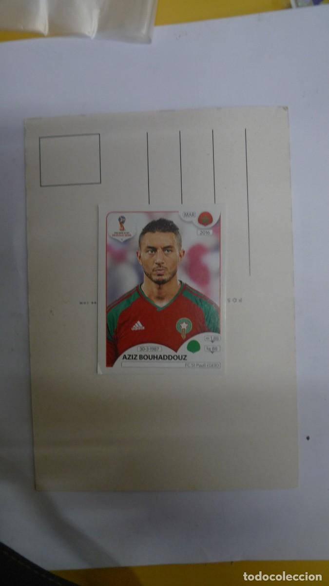 Colecionismo Cromos antigos: Aziz Bouhaddouz Marruecos - Mundial 2018