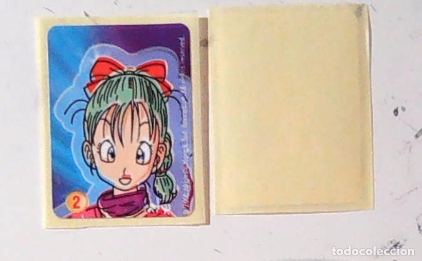 Coleccionismo cromos antiguos: DRAGONBALL CROMO CHICLES 2000 BULMA N 2 - Foto 1