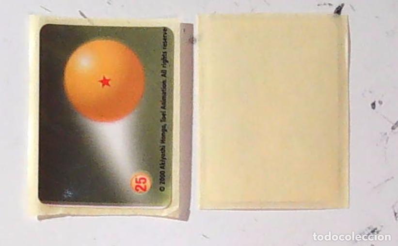 Coleccionismo cromos antiguos: DRAGONBALL CROMO CHICLES 2000 BOLA N 25 - Foto 1