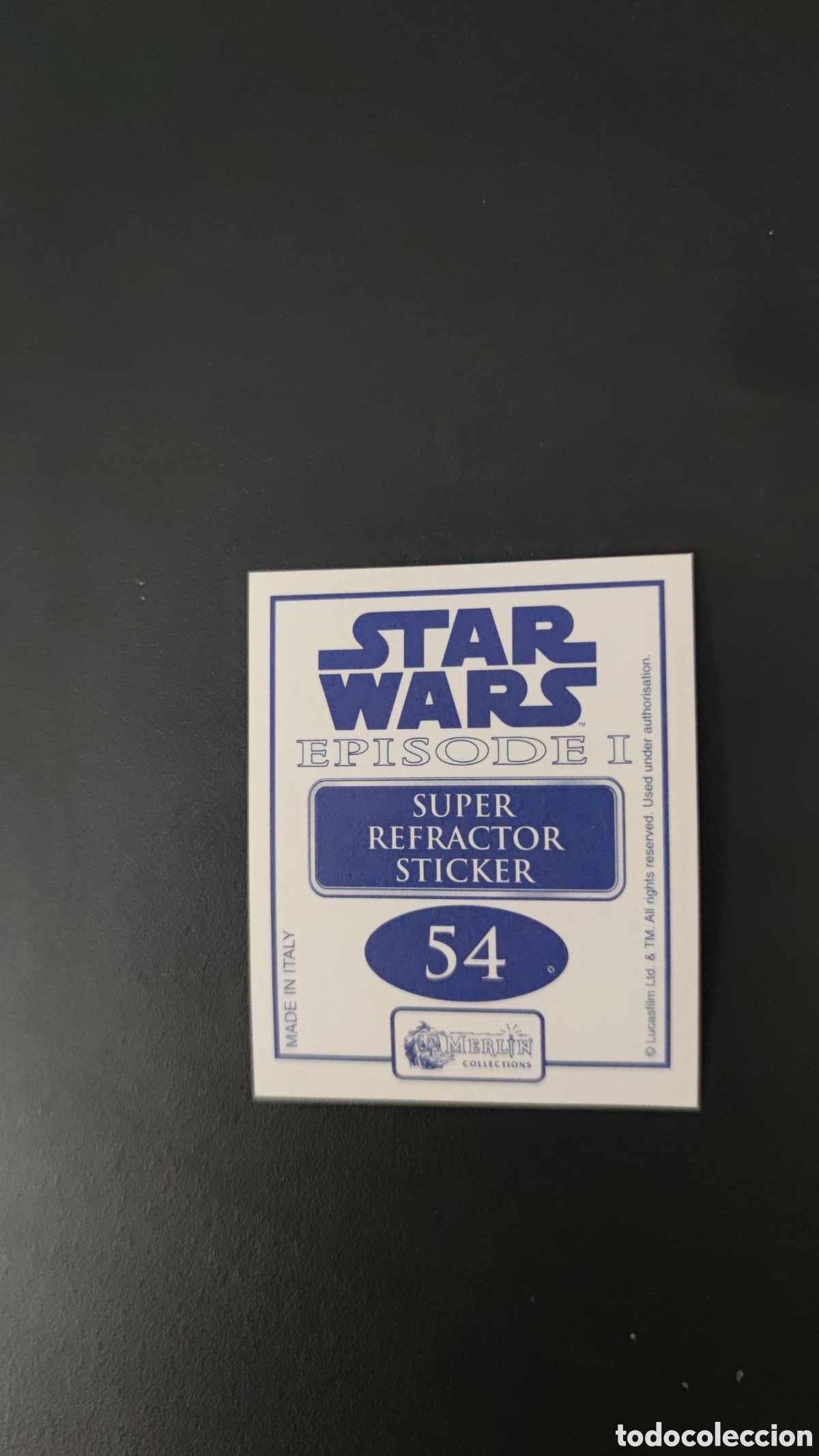 Coleccionismo cromos antiguos: Pack de 3 cromos de Star Wars: Episode 1 - Foto 5