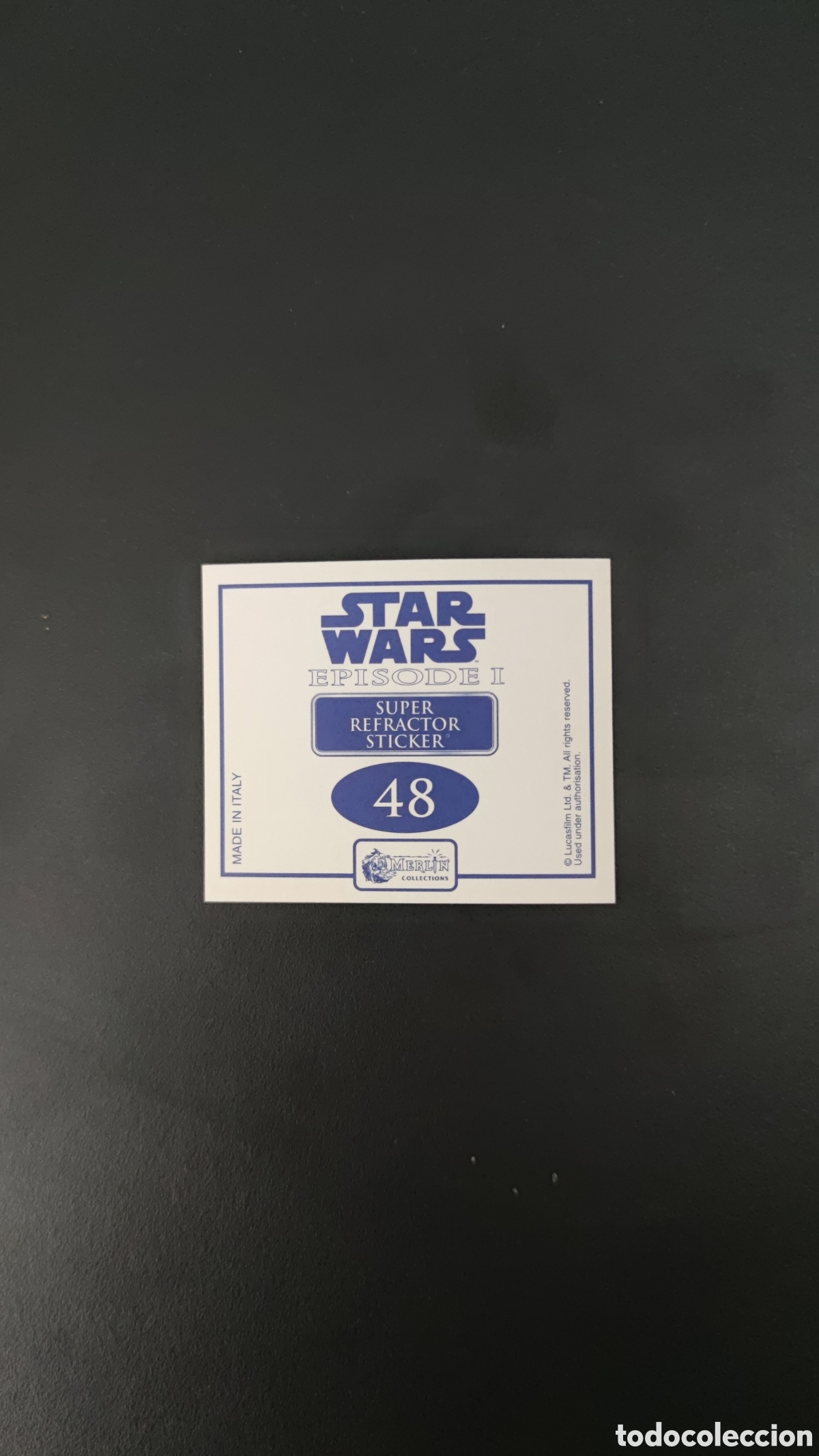 Coleccionismo cromos antiguos: Pack de 3 cromos de Star Wars: Episode 1 - Foto 6