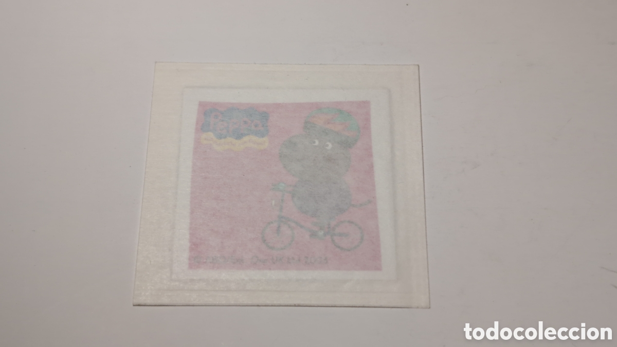 Coleccionismo cromos antiguos: Cromo sin abrir Peppa Pig. Tosfrit - Foto 1