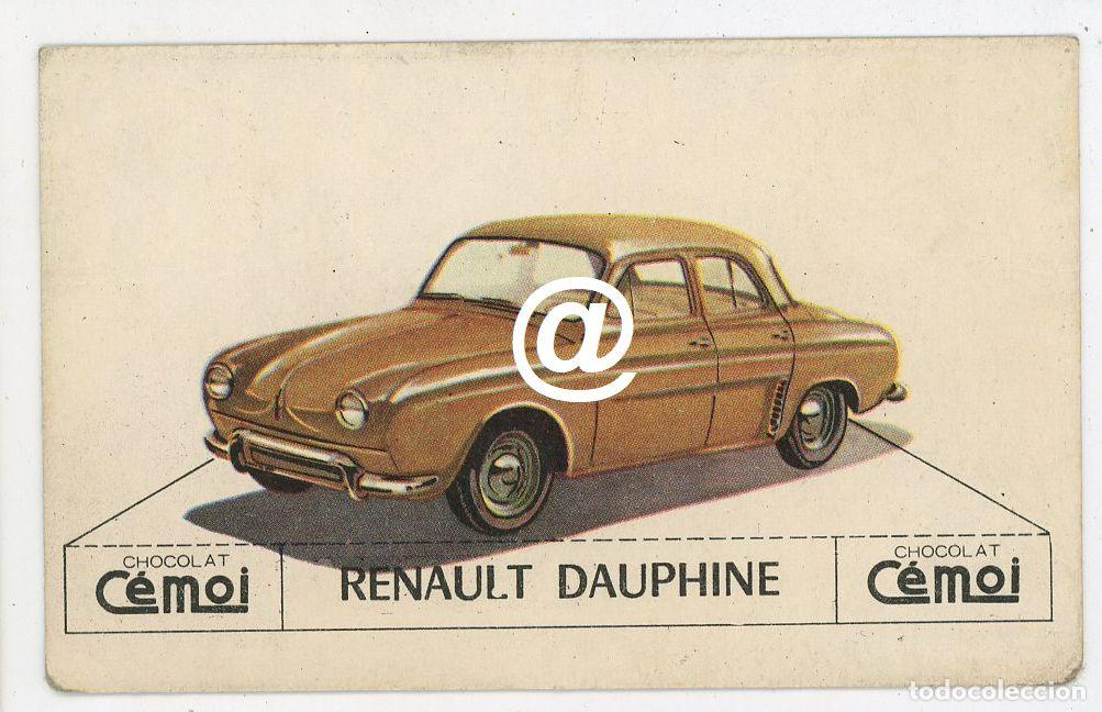 Coleccionismo cromos antiguos: CROMO CHOCOLAT CEMOI RENAULT DAUPHINE - Foto 1