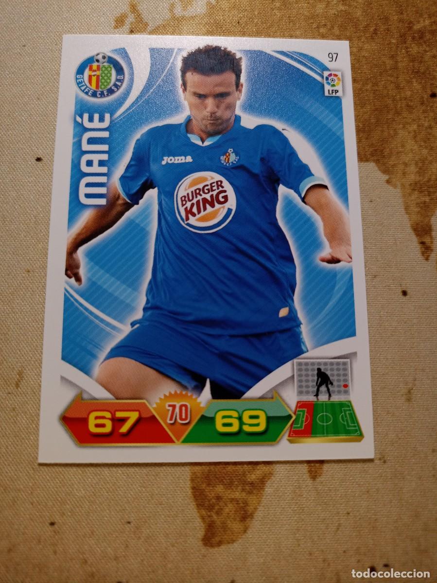 Coleccionismo cromos antiguos: Getafe 97 MAN&Eacute; Adrenalyn 2011-12 - Foto 1