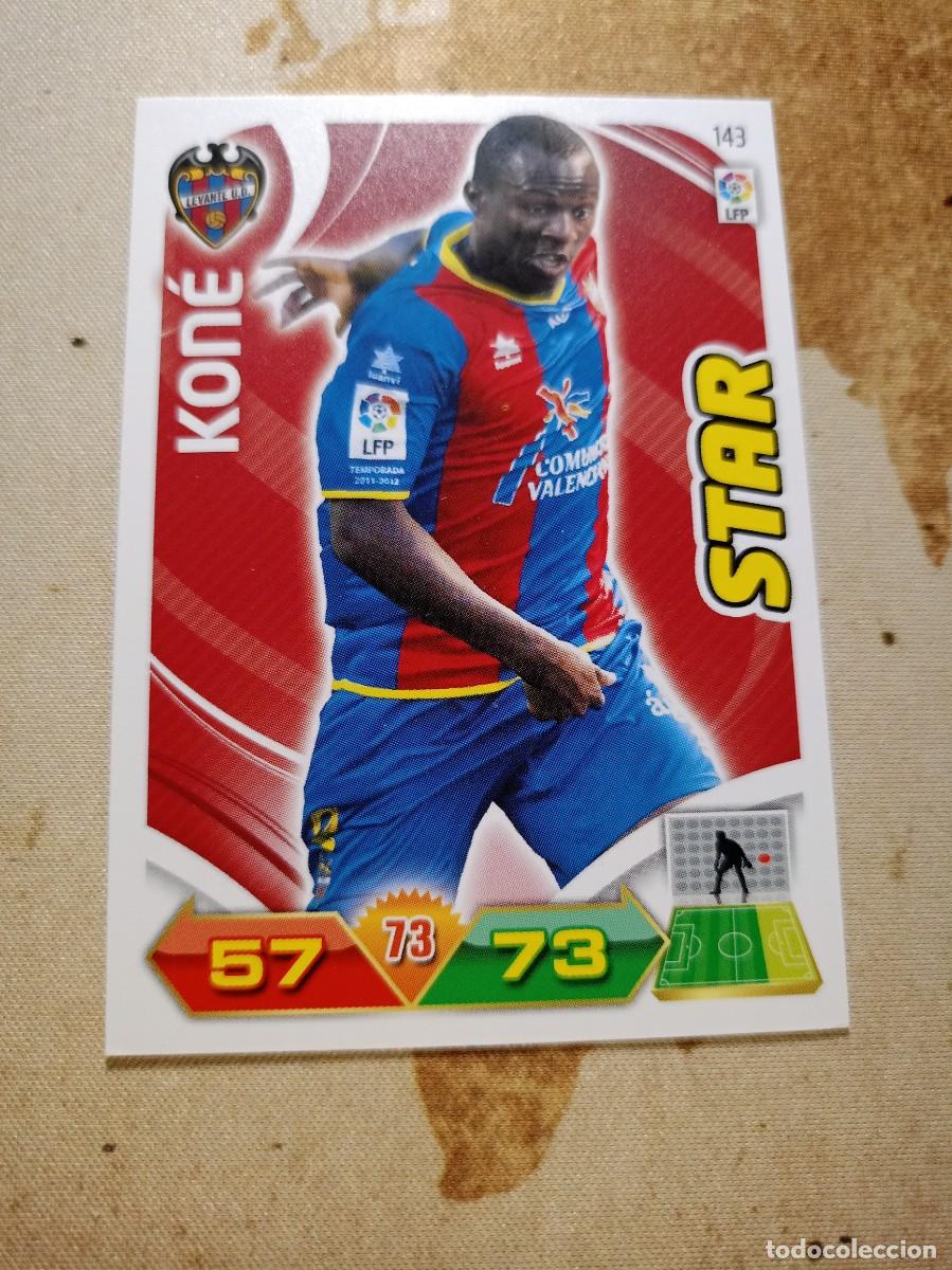 Coleccionismo cromos antiguos: Levante 143 KON&Eacute; Adrenalyn 2011-12 - Foto 1