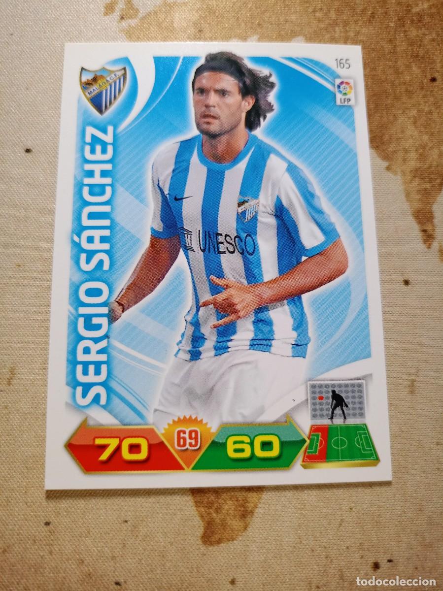 Coleccionismo cromos antiguos: M&aacute;laga 165 SERGIO S&Aacute;NCHEZ Adrenalyn 2011-12 - Foto 1