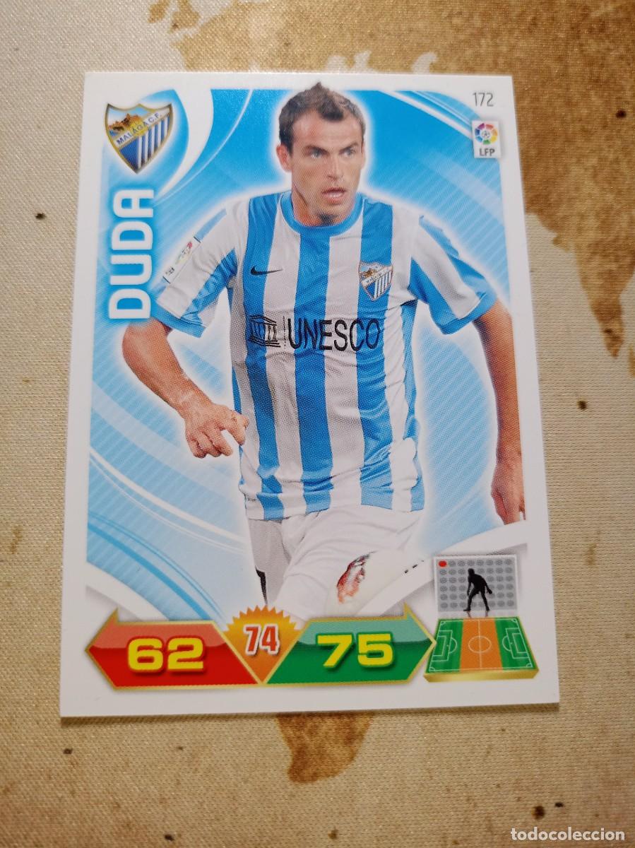 Coleccionismo cromos antiguos: M&aacute;laga 172 DUDA Adrenalyn 2011-12 - Foto 1