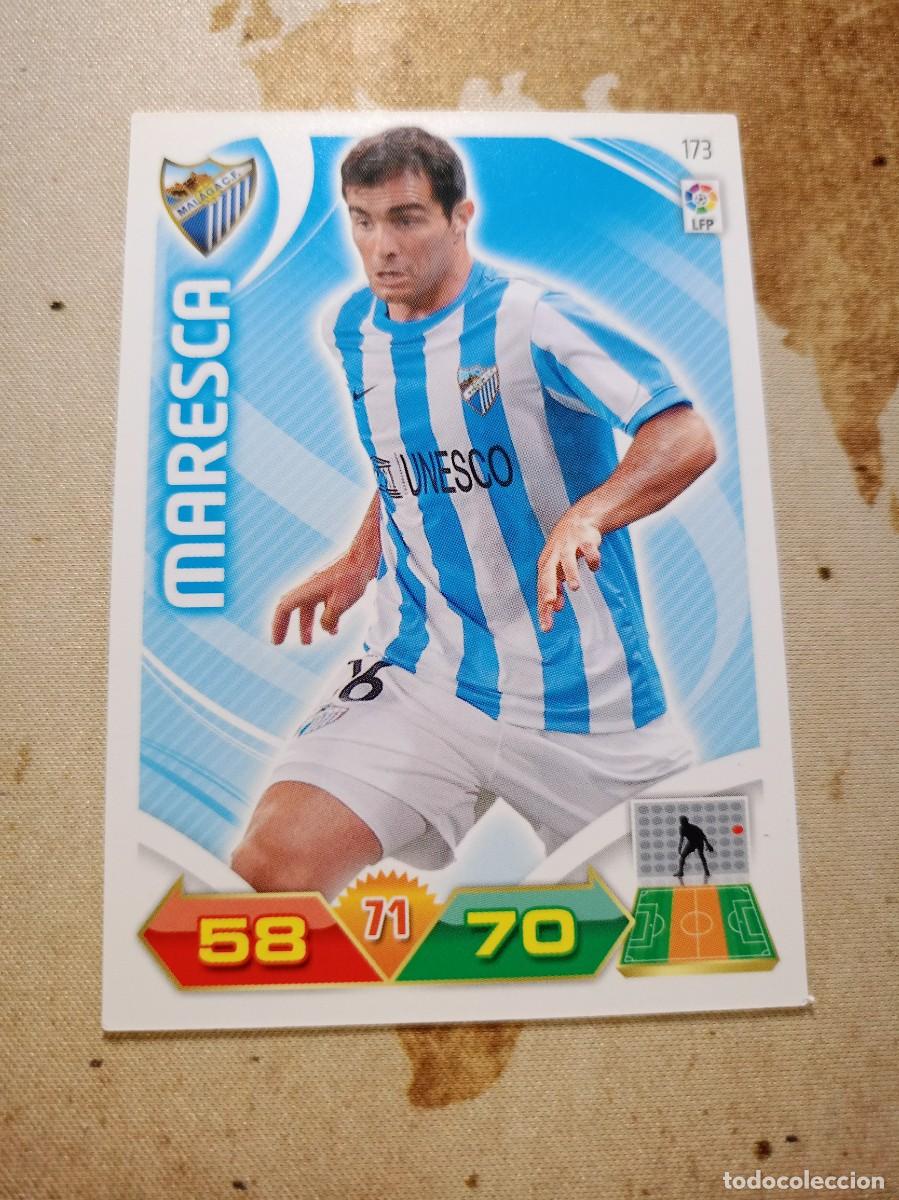 Coleccionismo cromos antiguos: M&aacute;laga 173 MARESCA Adrenalyn 2011-12 - Foto 1