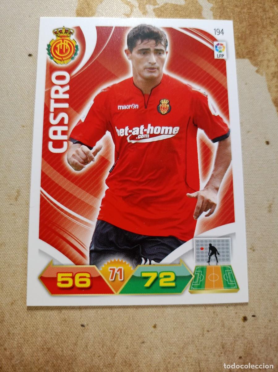 Coleccionismo cromos antiguos: Mallorca 194 CASTRO Adrenalyn 2011-12 - Foto 1