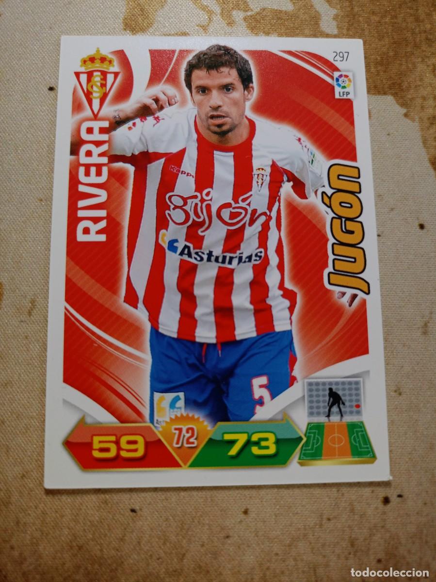 Coleccionismo cromos antiguos: Sporting 297 RIVERA Adrenalyn 2011-12 - Foto 1