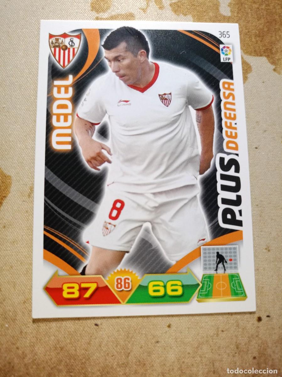 Coleccionismo cromos antiguos: Plus Defensa 365 MEDEL Adrenalyn 2011-12 - Foto 1