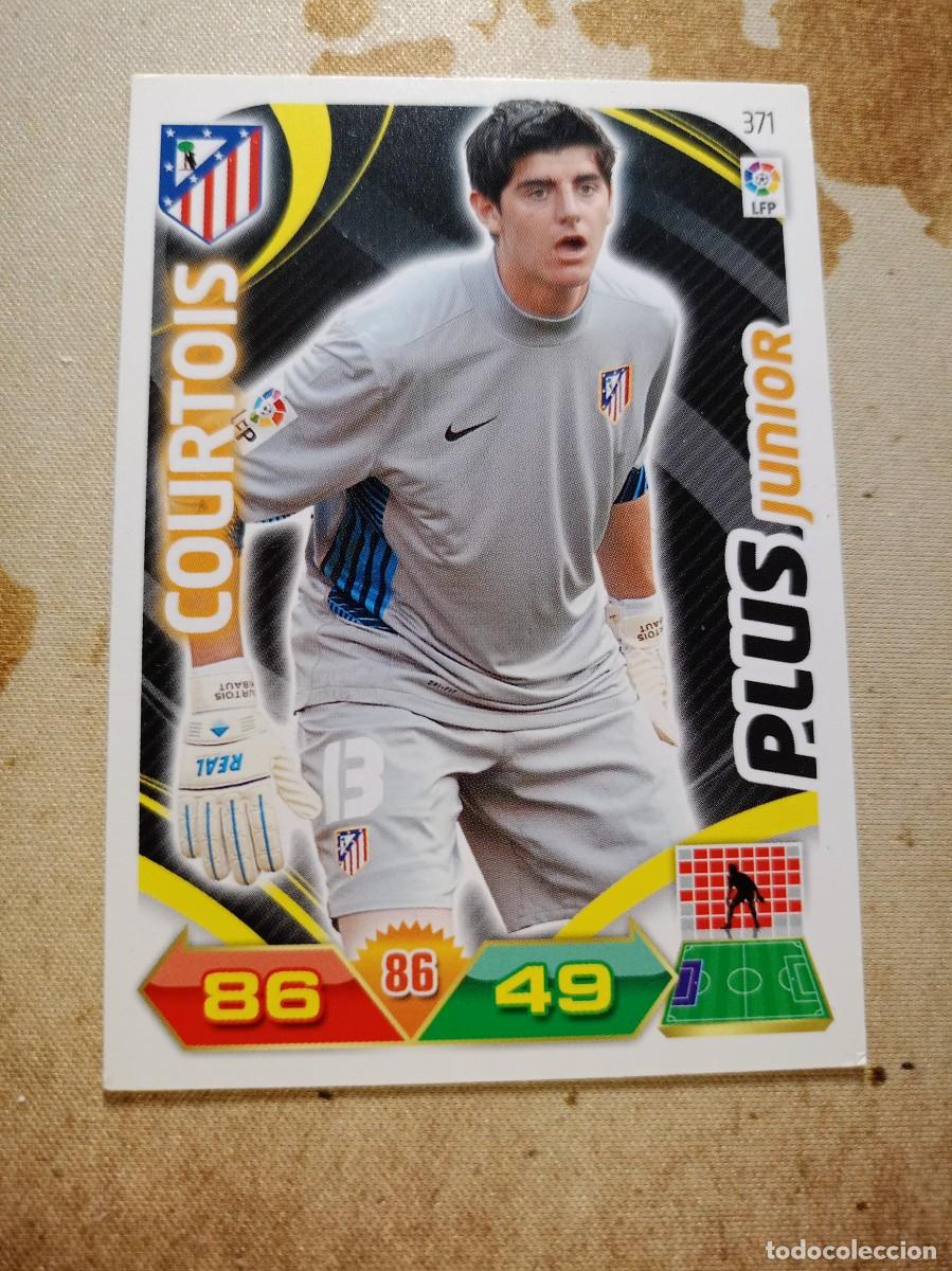 Coleccionismo cromos antiguos: Plus Junior 371 COURTOIS Adrenalyn 2011-12 - Foto 1