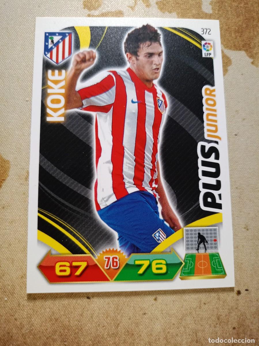 Coleccionismo cromos antiguos: Plus Junior 372 KOKE Adrenalyn 2011-12 - Foto 1