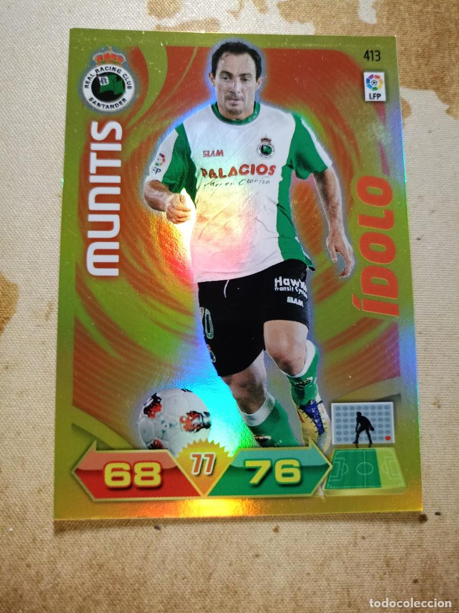 Coleccionismo cromos antiguos: &Iacute;dolo 413 MUNITIS Adrenalyn 2011-12 - Foto 1
