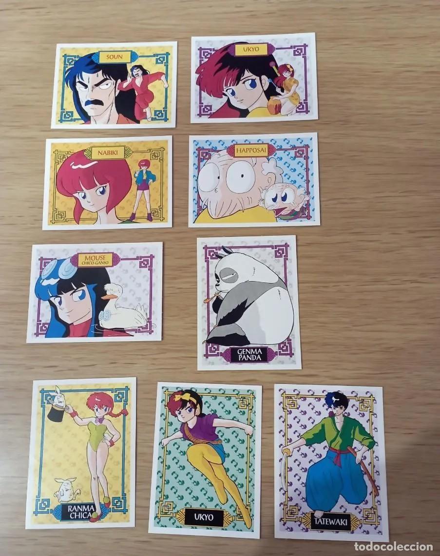 Coleccionismo cromos antiguos: RANMA LOTE TARJETAS MANGA - Foto 1