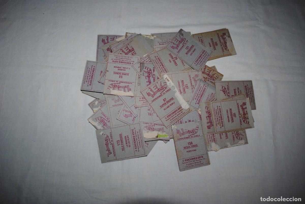 Coleccionismo cromos antiguos: CROMOS DE TELE - POP LOTE DE 108 - Foto 4