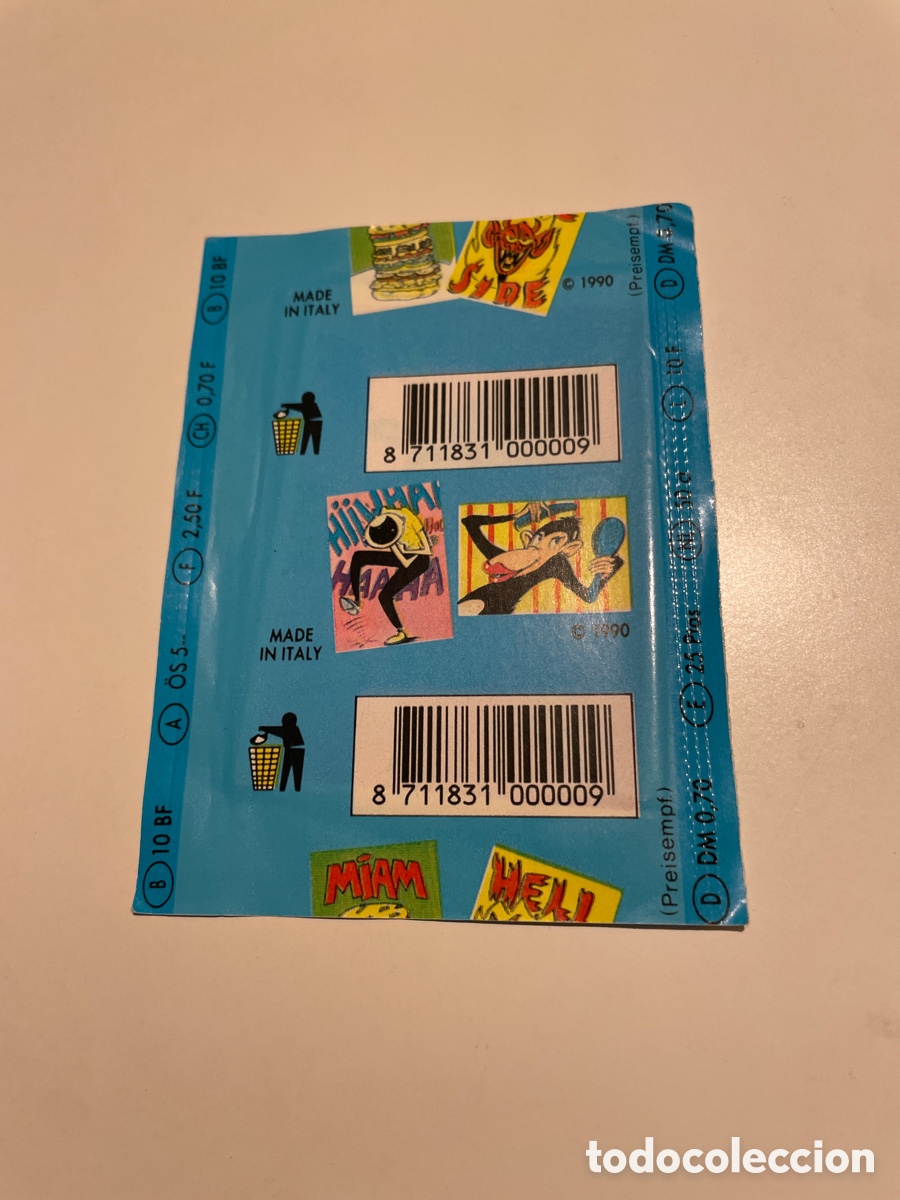 Coleccionismo cromos antiguos: FLU-1 Sobre de cromos sin abrir - Foto 2