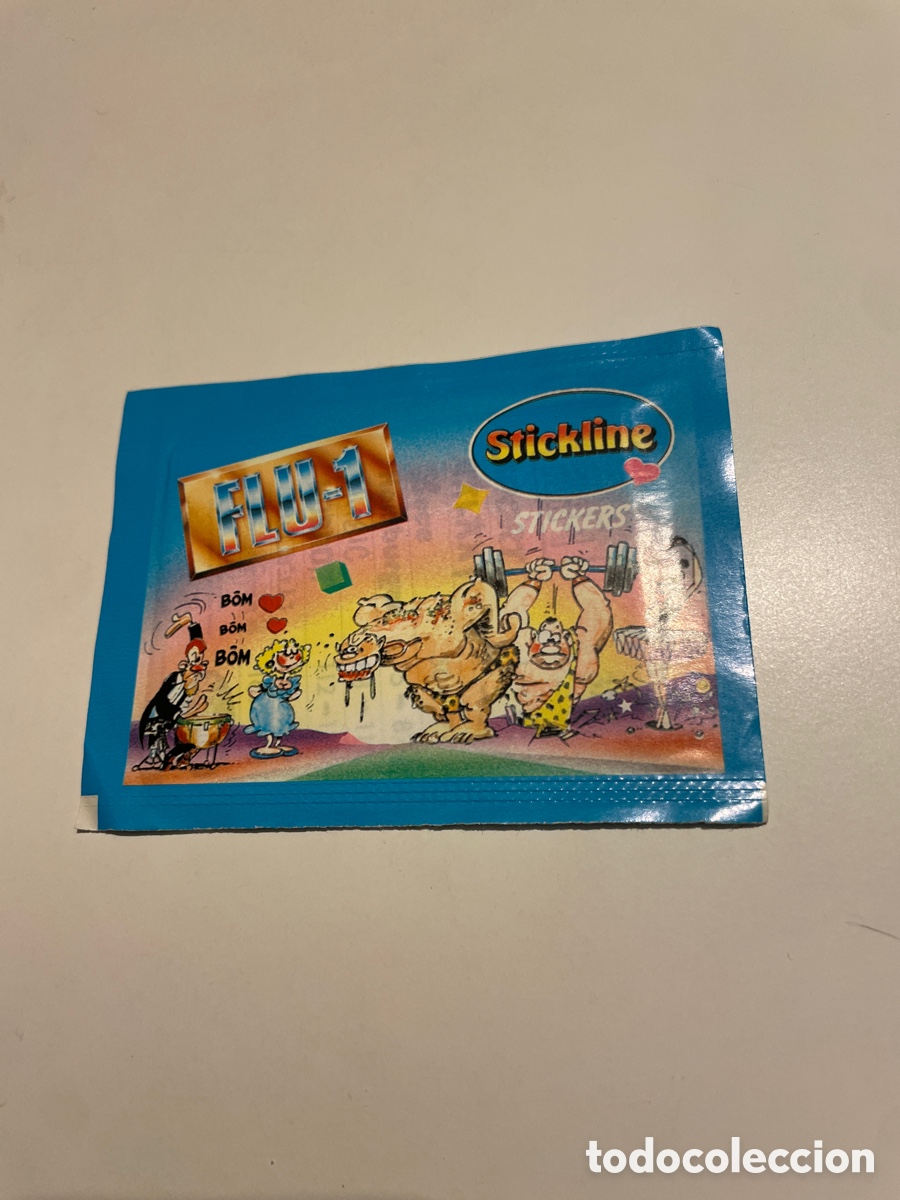 Coleccionismo cromos antiguos: FLU-1 Sobre de cromos sin abrir - Foto 1