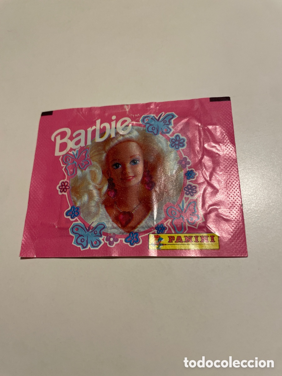 Coleccionismo cromos antiguos: BARBIE Sobre de cromos sin abrir - Foto 1