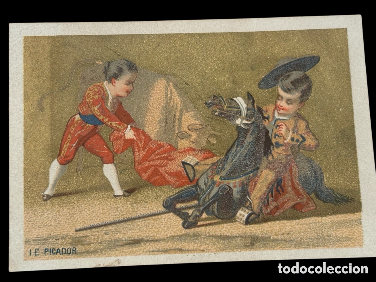Coleccionismo cromos antiguos: 4 Preciosos cromos Franceses de intercambio - Foto 4