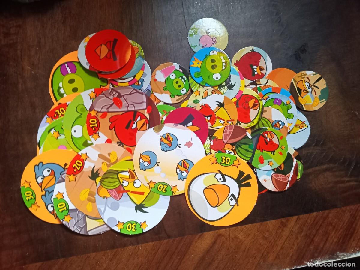 Coleccionismo cromos antiguos: ANGRY BIRDS - LOTE DE 62 CROMOS - - Foto 7