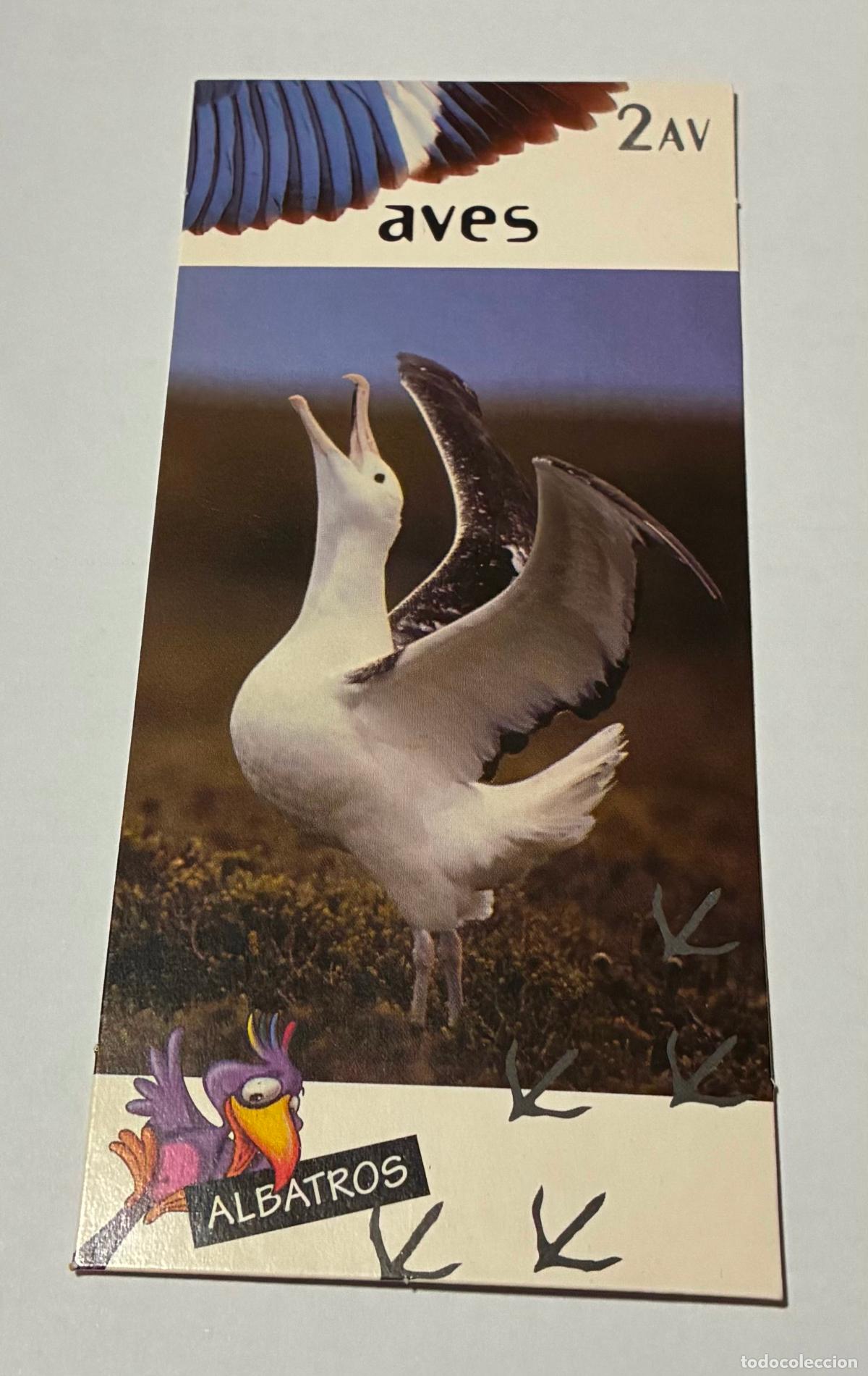 Coleccionismo cromos antiguos: AVES ALBATROS NESTLE JUNGLY - Foto 1