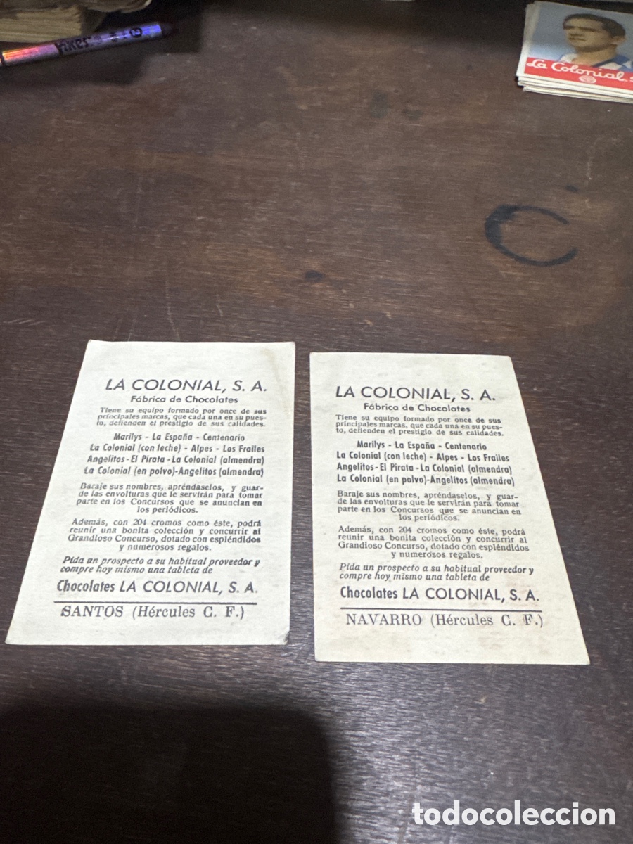 Coleccionismo cromos antiguos: Cromos de chocolate, la colonial - Foto 2