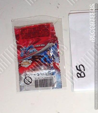 Coleccionismo cromos antiguos: SUPERMAN CHICLE CHICLES BOOMER - Foto 1