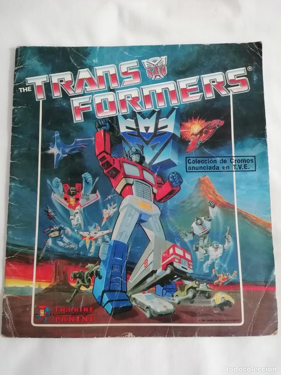 Coleccionismo cromos antiguos: &Aacute;lbum de Cromos Panini Transformers - Foto 1