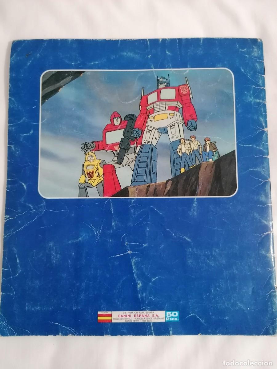 Coleccionismo cromos antiguos: &Aacute;lbum de Cromos Panini Transformers - Foto 2