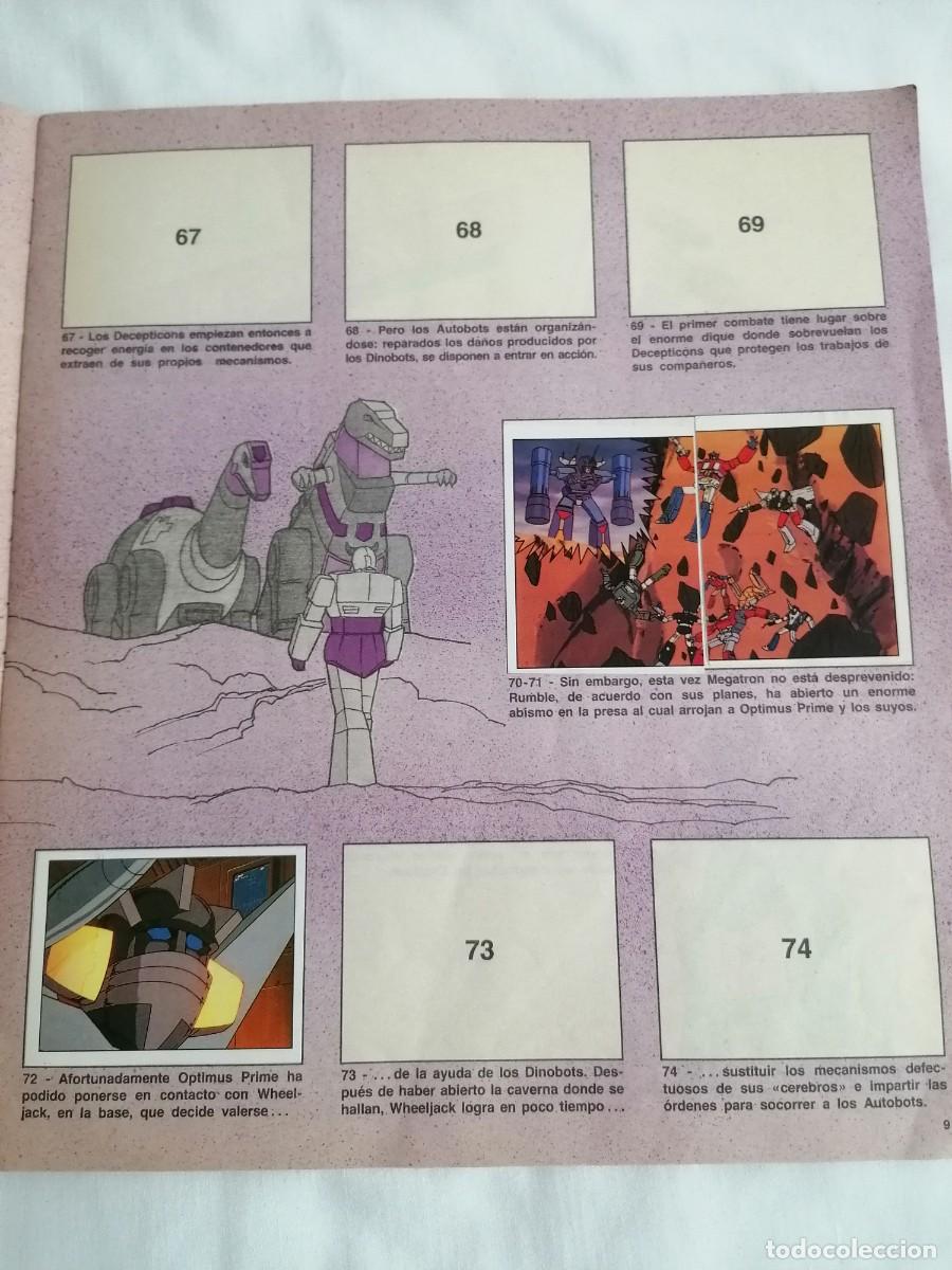 Coleccionismo cromos antiguos: &Aacute;lbum de Cromos Panini Transformers - Foto 4