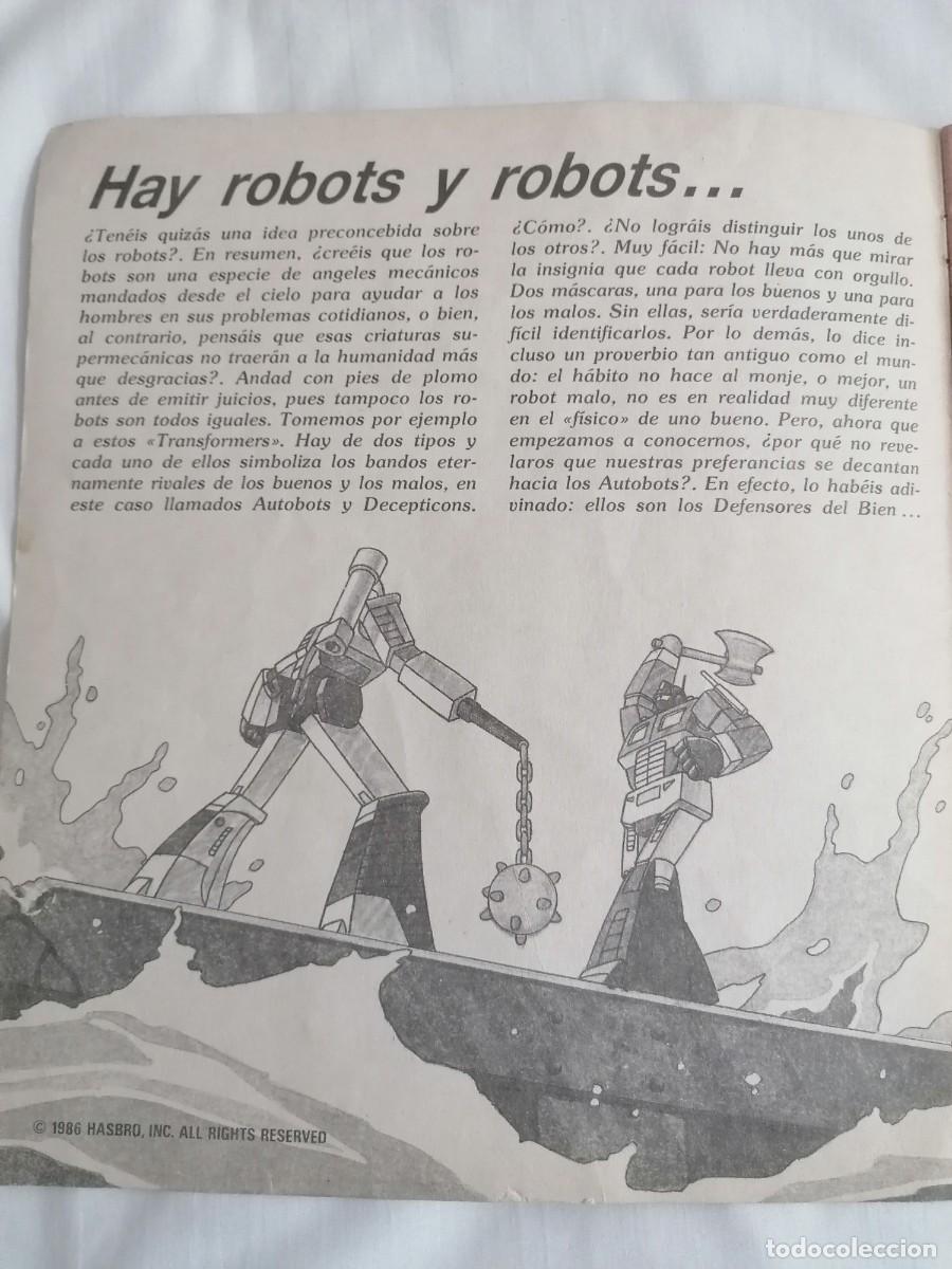 Coleccionismo cromos antiguos: &Aacute;lbum de Cromos Panini Transformers - Foto 8