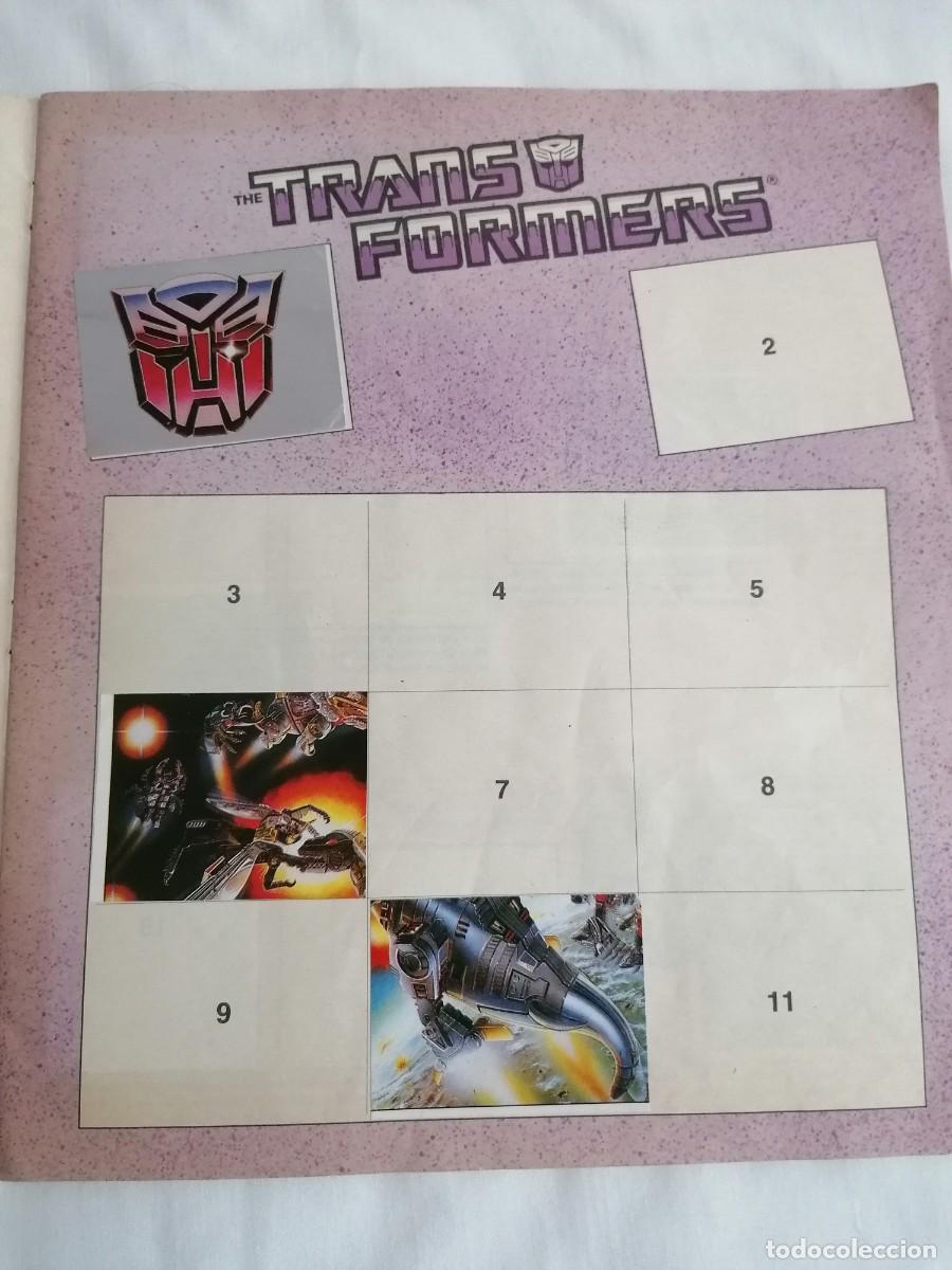 Coleccionismo cromos antiguos: &Aacute;lbum de Cromos Panini Transformers - Foto 9