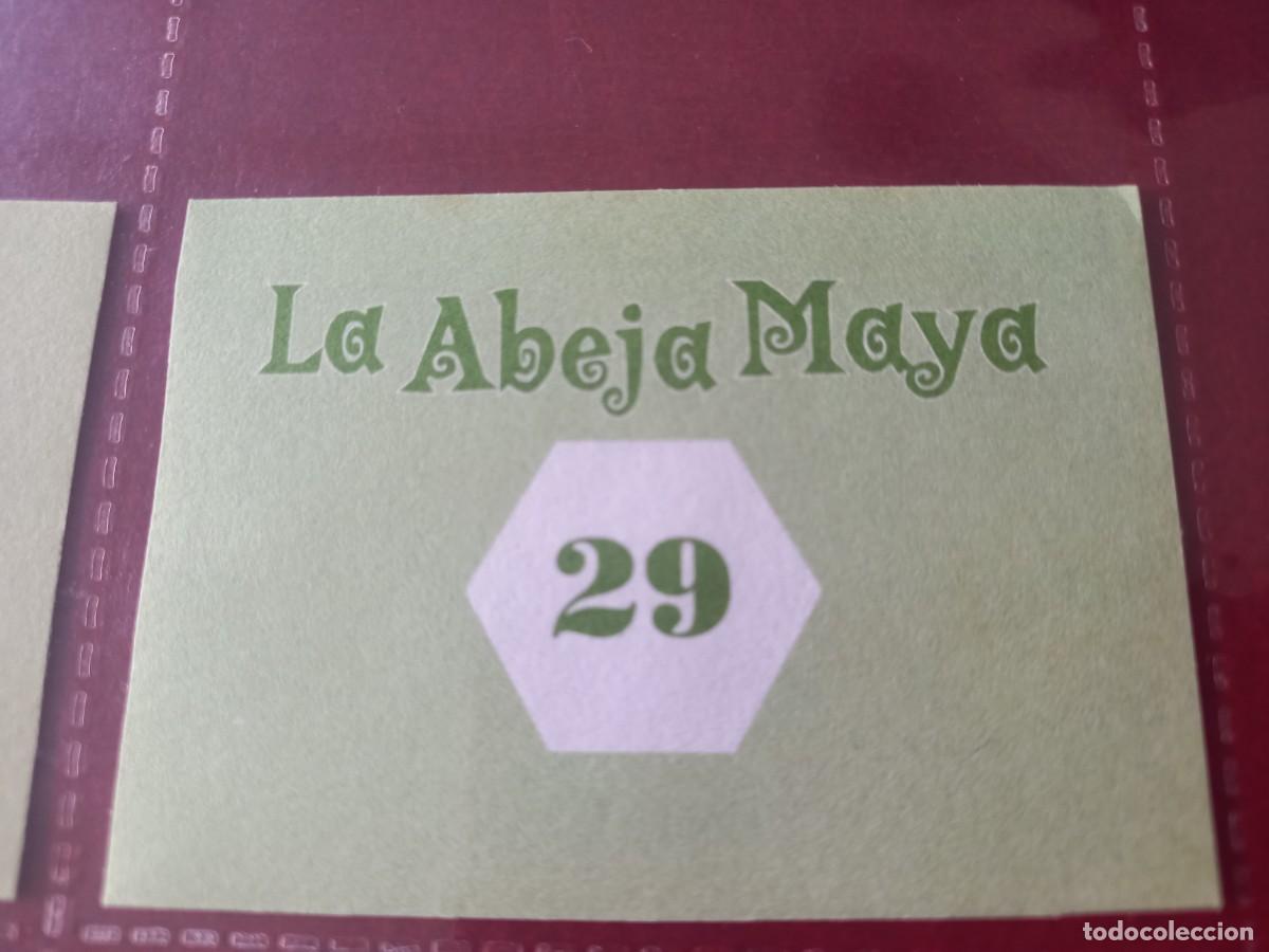 Coleccionismo cromos antiguos: Cromo n.29 Abeja maya RBA - Foto 2