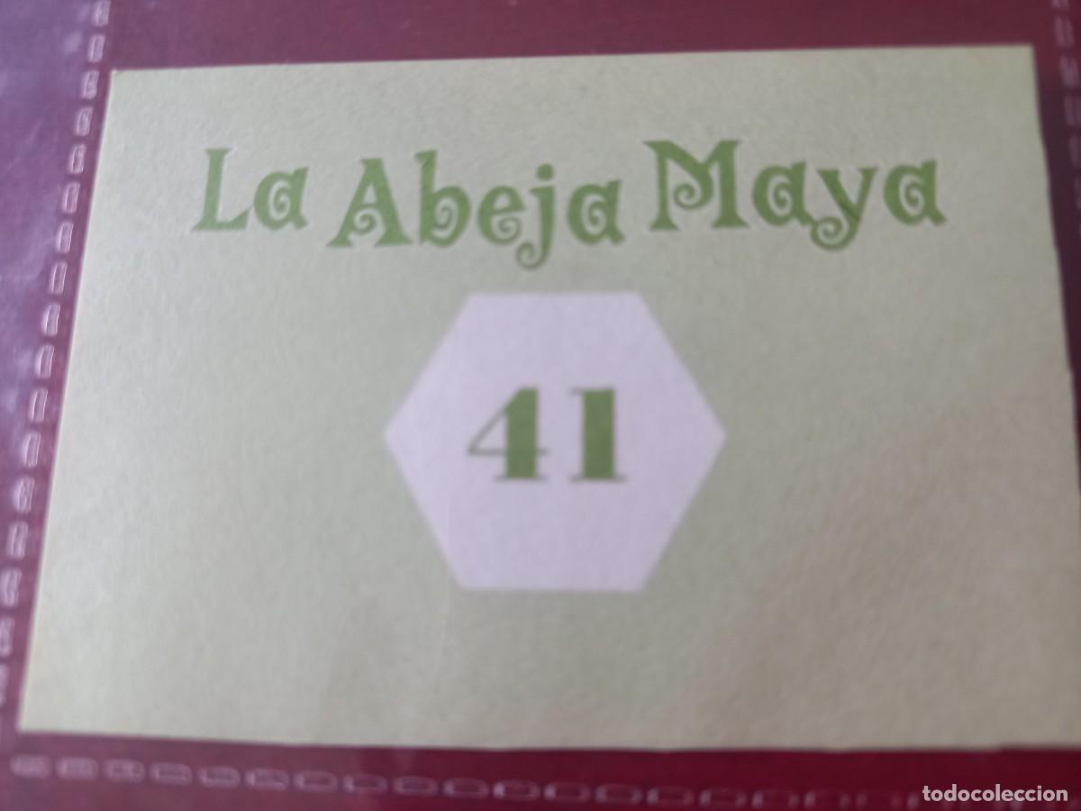 Coleccionismo cromos antiguos: Cromo n.41 Abeja maya RBA - Foto 2