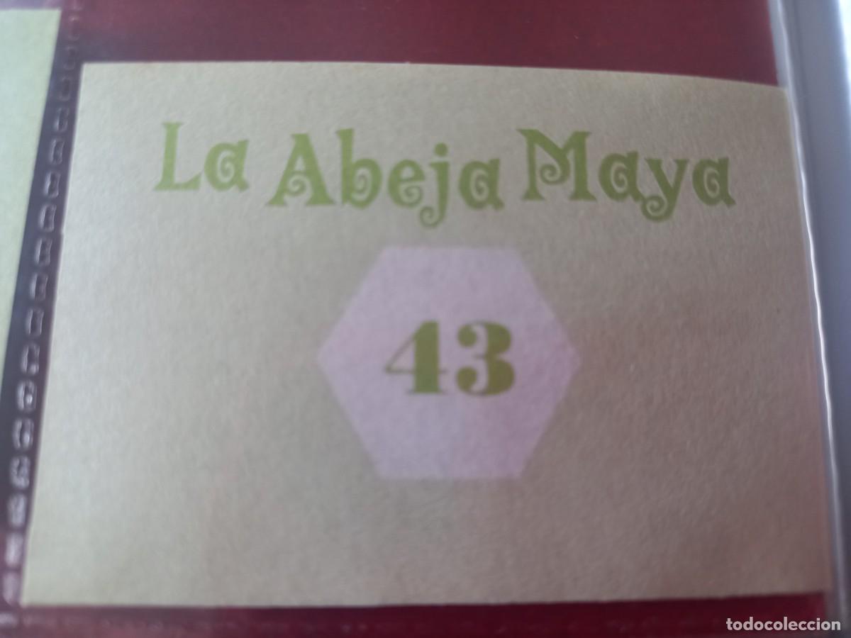 Coleccionismo cromos antiguos: Cromo n.43 Abeja maya RBA - Foto 2