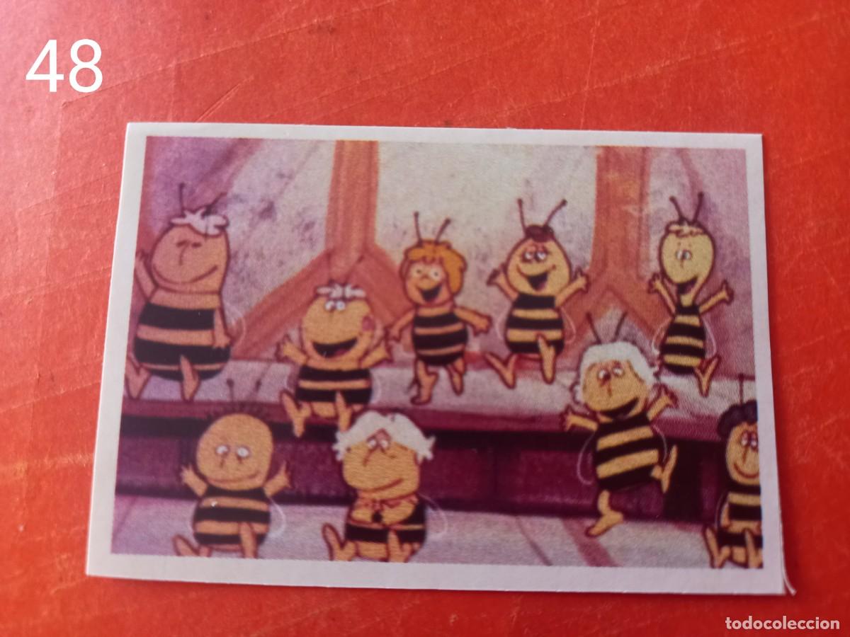 Coleccionismo cromos antiguos: Cromo n.48 Abeja maya RBA - Foto 1