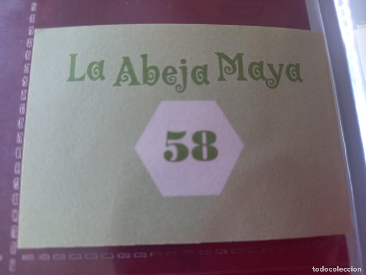 Coleccionismo cromos antiguos: Cromo n.58 Abeja maya RBA - Foto 2
