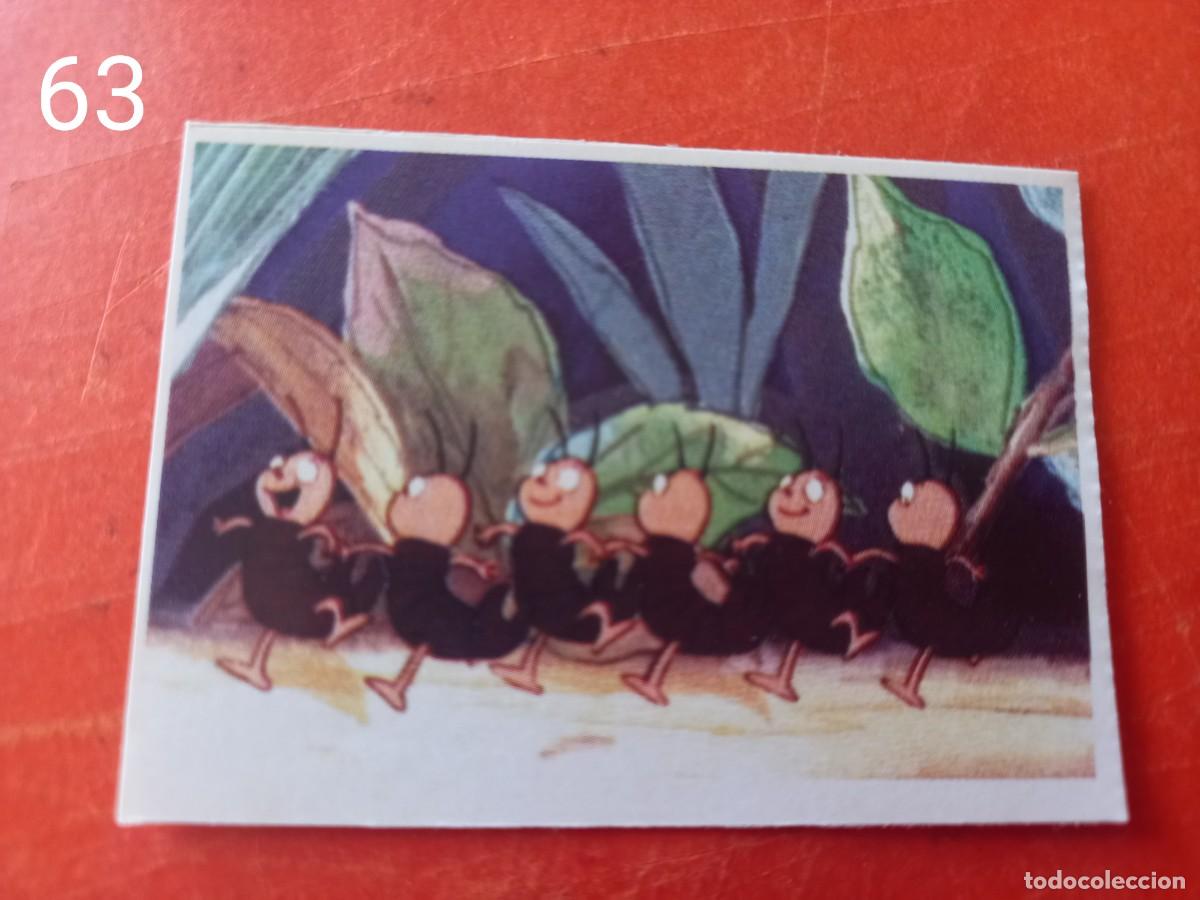 Coleccionismo cromos antiguos: Cromo n.63 Abeja maya RBA - Foto 1