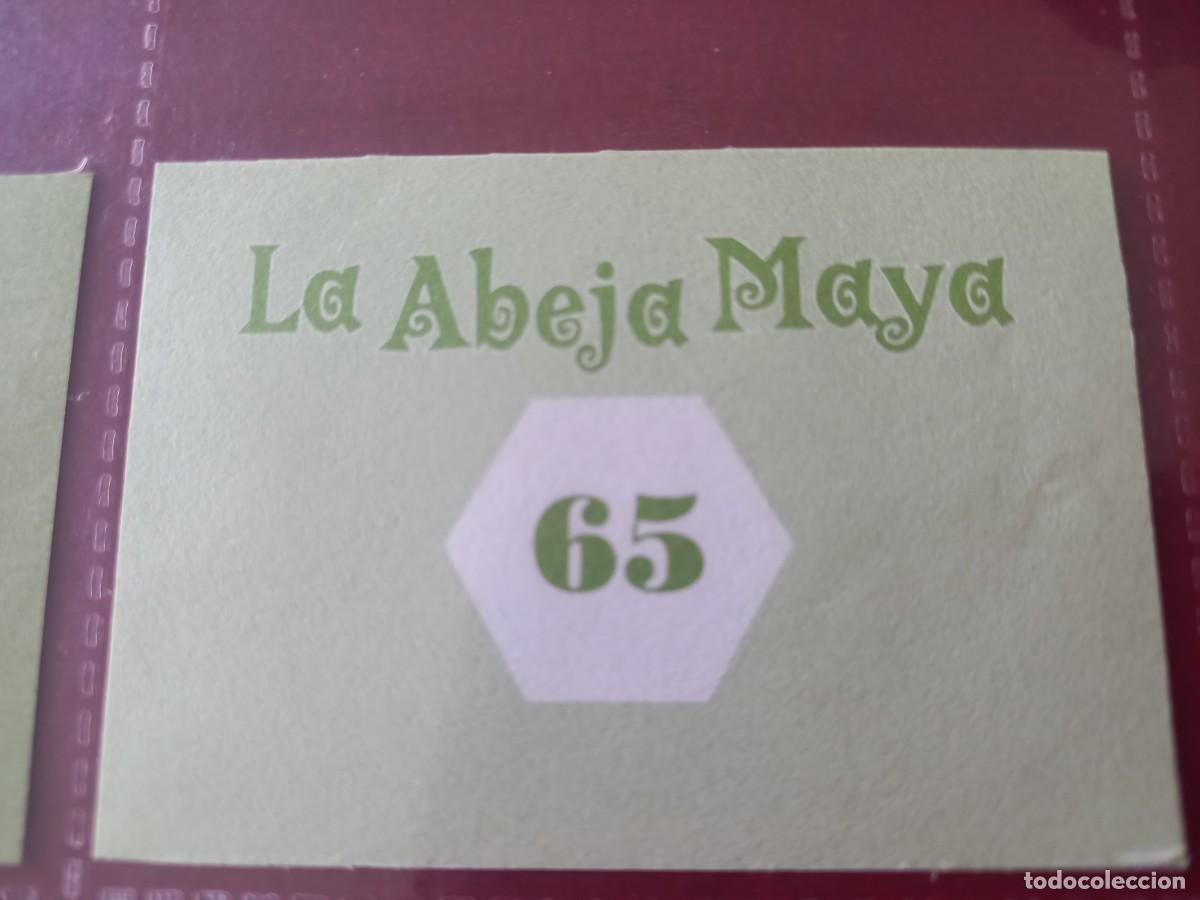 Coleccionismo cromos antiguos: Cromo n.65 Abeja maya RBA - Foto 2