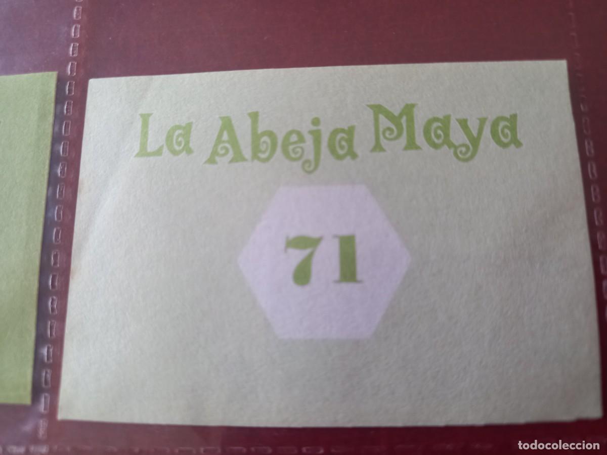 Coleccionismo cromos antiguos: Cromo n.71 Abeja maya RBA - Foto 2