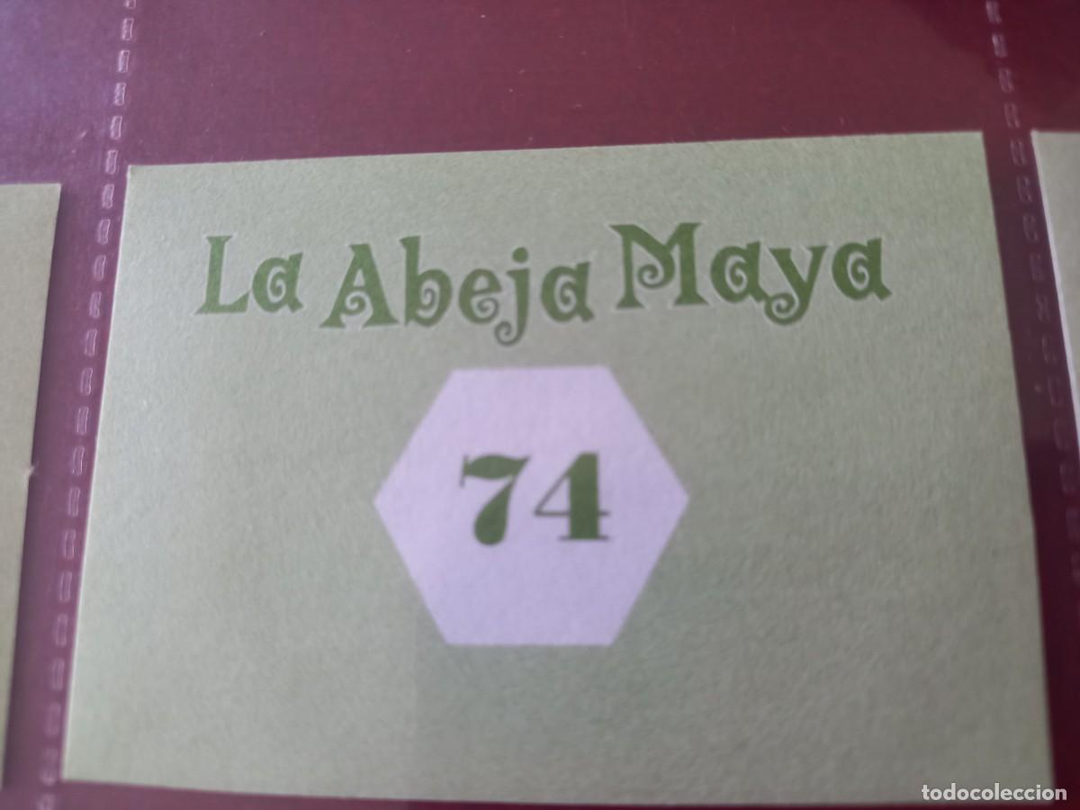 Coleccionismo cromos antiguos: Cromo n.74 Abeja maya RBA - Foto 2