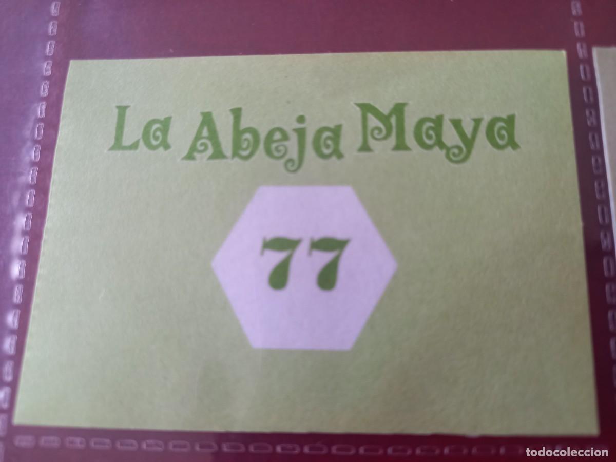 Coleccionismo cromos antiguos: Cromo n.77 Abeja maya RBA - Foto 2