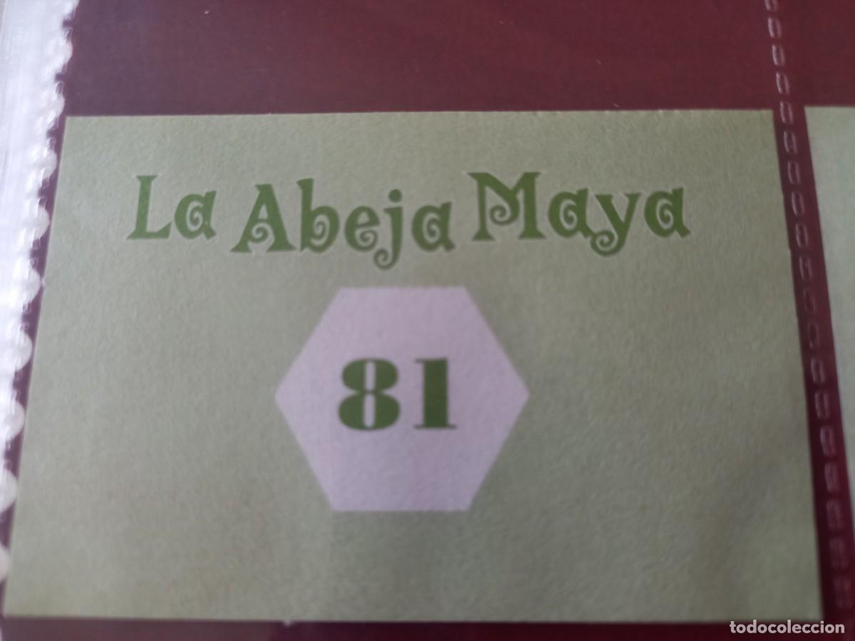 Coleccionismo cromos antiguos: Cromo n.81 Abeja maya RBA - Foto 2
