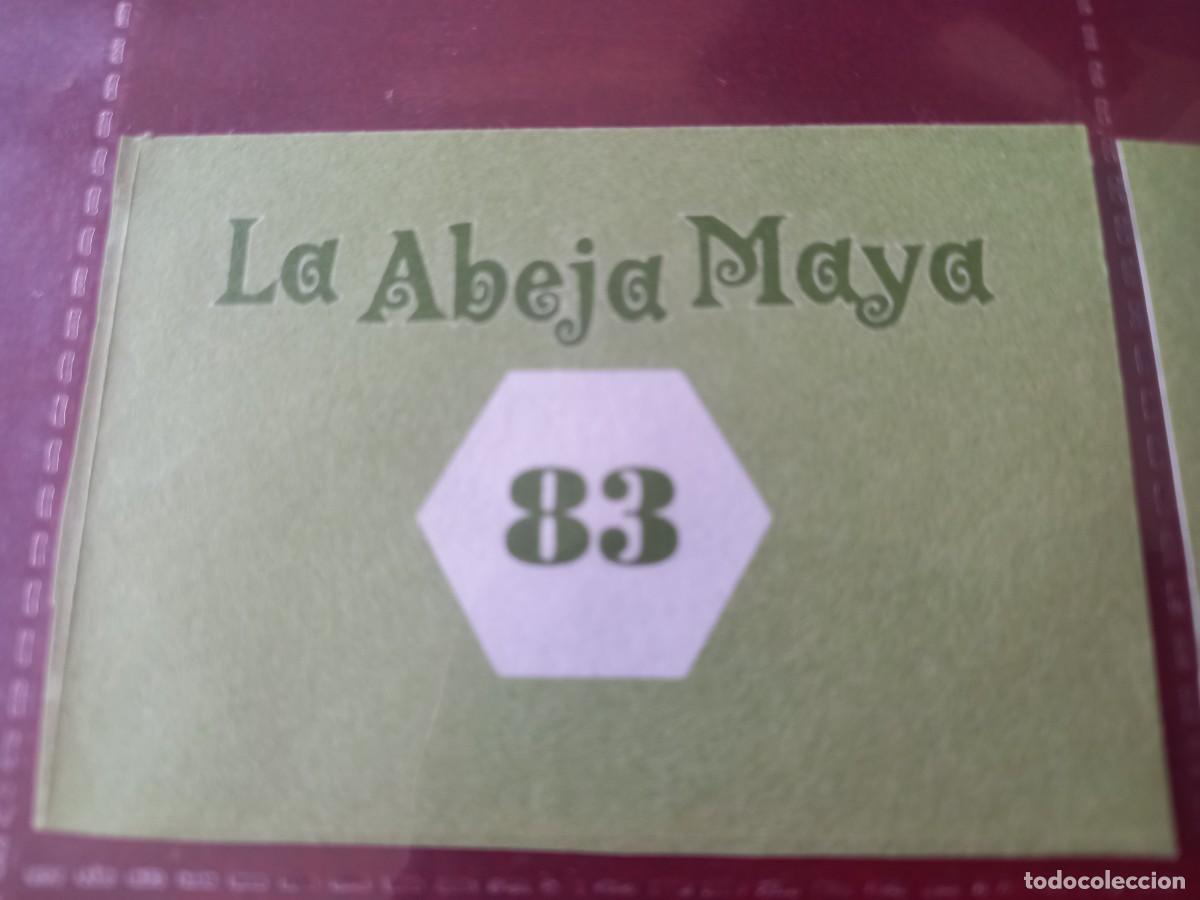 Coleccionismo cromos antiguos: Cromo n.83 Abeja maya RBA - Foto 2