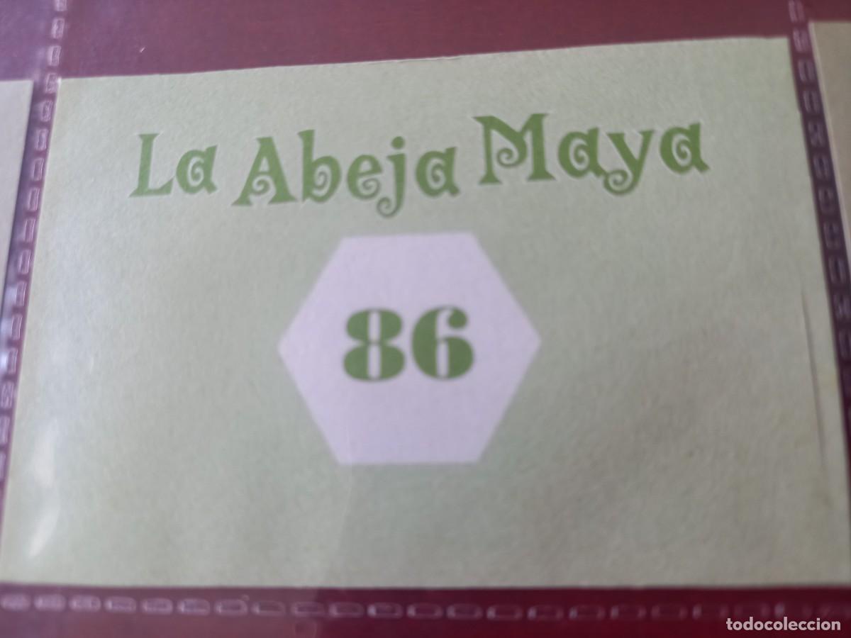 Coleccionismo cromos antiguos: Cromo n.86 Abeja maya RBA - Foto 2